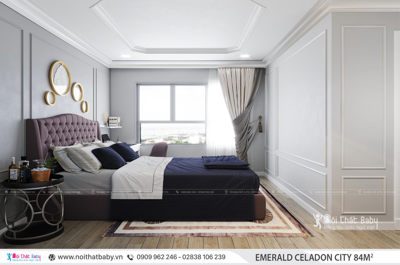 Tổng hợp các mẫu thiết kế nội thất Chung cư Emerald Celadon City